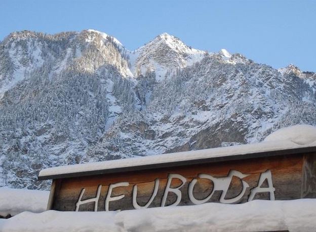 Austrinken im Heuboda
