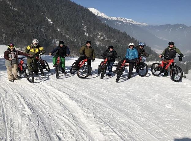 Geführte E-Bike Tour (im Schnee)