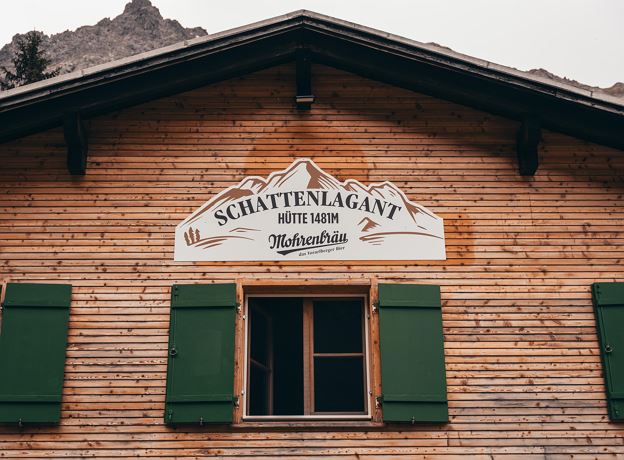 'Oberkrainer Greyhounds' auf der Schattenlaganthütte