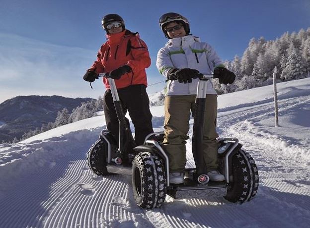 Geführte Segway-Tour (im Schnee) in Brand